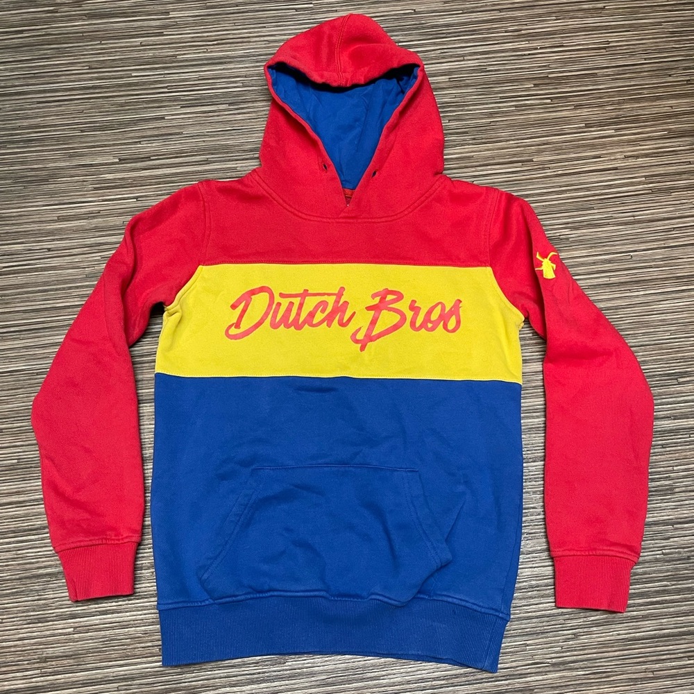 Dutch Bros Coffee hoodie sweatshirt size small